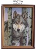 wolf painting to bring prosperity in life